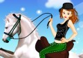 Horse Ride Girl Dress Up