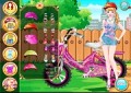 Cute Girl Bicycle Lover