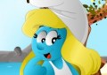 Prepare A Yummy Cake For Smurfette