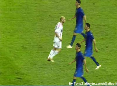 Zidane vs. taliáni