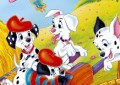 101 Dalmatians Online Coloring Page