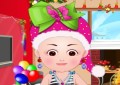 Baby Hazel Christmas Dress up