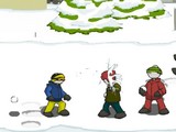 Snow fight
