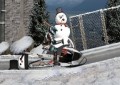 Snowmobile Winter Racing
